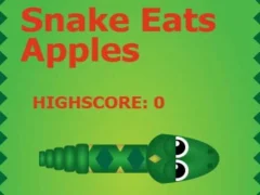 Leikur Snake Eats Apples á netinu