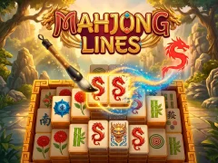 Leikur Mahjong Lines á netinu