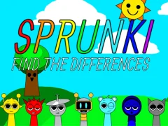Leikur Sprunki Find The Differences á netinu