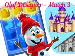 Leikur Olaf Designer - Match 3 á netinu