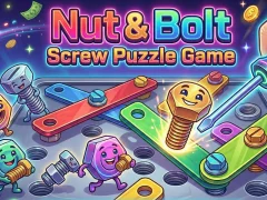 Leikur Nut & Bolt Screw Puzzle Game á netinu