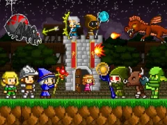 Leikur Mini Guardians: Castle Defense á netinu