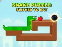 Leikur Snake Puzzle: Slither to Eat á netinu