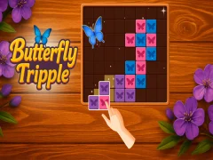 Leikur Butterfly Triple á netinu