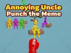 Leikur Annoying Uncle Punch the Meme á netinu