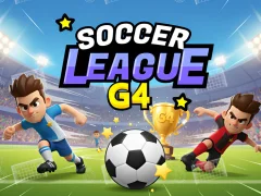 Leikur Soccer League G4 á netinu