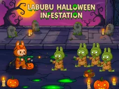 Leikur Labubu Halloween Infestation á netinu