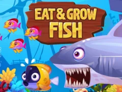 Leikur Eat & Grow Fish á netinu