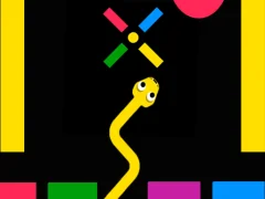 Leikur Color Slither Snake á netinu