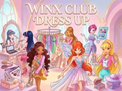 Leikur Winx Club: Dress Up á netinu