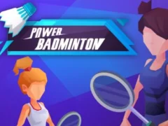 Leikur Power badminton á netinu