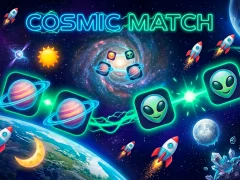 Leikur Cosmic Match á netinu