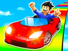 Leikur Epic Car Stunt Race Obby á netinu