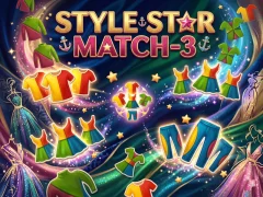 Leikur Style Star Match-3 á netinu