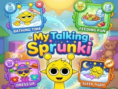 Leikur My Talking Sprunki á netinu