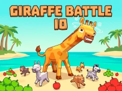 Leikur Giraffe Battle Io á netinu