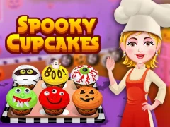 Leikur Spooky Cupcakes á netinu