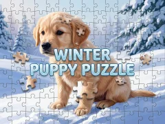 Leikur Winter Pets Puzzle á netinu