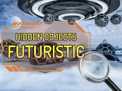Leikur Hidden Objects Futuristic á netinu