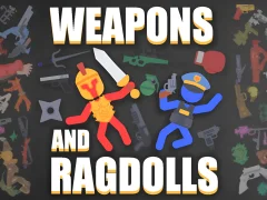 Leikur Weapons and Ragdolls á netinu