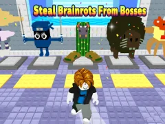 Leikur Steal Brainrots From Bosses á netinu