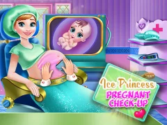 Leikur Ice Princess Pregnant Check Up á netinu