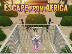 Leikur Escape from Africa á netinu