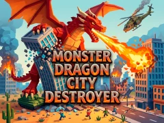 Leikur Monster Dragon City Destroyer á netinu