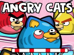Leikur Angry Cats á netinu