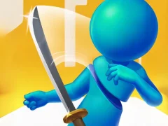 Leikur Sword Play! Ninja Slice Runner á netinu