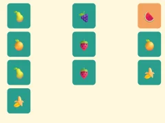 Leikur Simple Fruit Memory á netinu