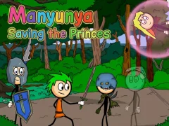 Leikur Manyunya Saving the Princess á netinu