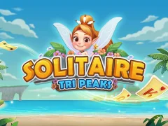 Leikur Solitaire tri peaks á netinu
