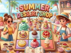 Leikur Summer Dessert shop á netinu