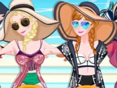 Leikur Princess Summer Tans á netinu