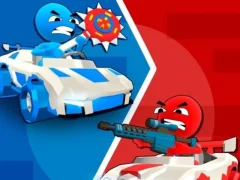 Leikur Stickman battle 1-4 Players á netinu