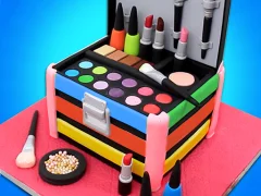 Leikur Cosmetic Box Cake á netinu