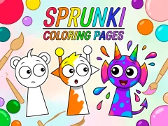 Leikur Sprunki Coloring Pages á netinu