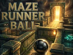 Leikur Maze Runner Ball á netinu