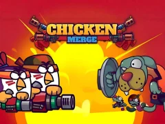 Leikur Chicken Merge á netinu