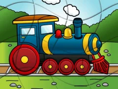 Leikur Transport Wavy Jigsaw á netinu