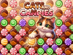 Leikur Cats and Candies á netinu