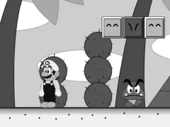 Leikur Super Mario Land Within Scratch á netinu