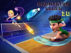 Leikur Badminton Clash 3D á netinu