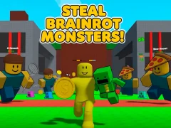 Leikur Steal Brainrot Monsters! á netinu