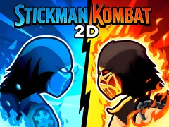 Leikur Stickman Kombat 2D á netinu