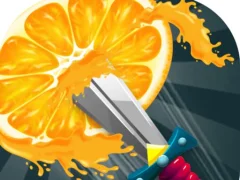 Leikur Fruit Knife Hit á netinu