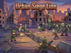 Leikur Urban Siege Line á netinu