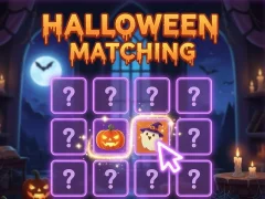 Leikur Halloween Matching á netinu