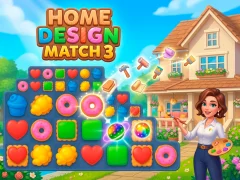 Leikur Home Design Match 3 á netinu